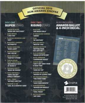 2CD Various: Official 2015 ACM Awards Zinepak