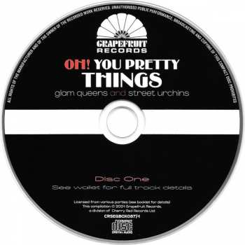 3CD/Caja Various: Oh! You Pretty Things (Glam Queens And Street Urchins 1970-76)