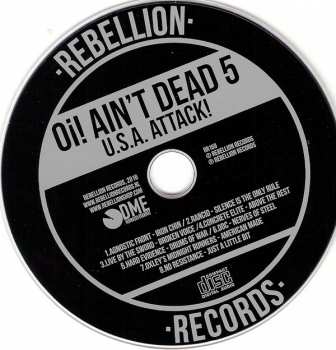 CD Various: Oi! Ain't Dead 5 (U.S.A. Attack!)