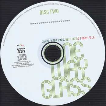 3CD/Caja Various: One Way Glass (Dancefloor Prog, Brit Jazz & Funky Folk 1968-1975)