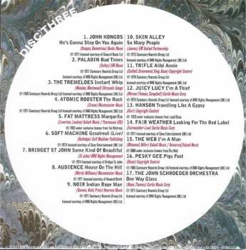 3CD/Caja Various: One Way Glass (Dancefloor Prog, Brit Jazz & Funky Folk 1968-1975)