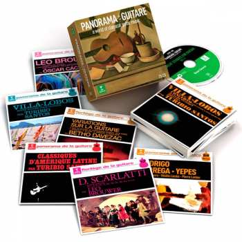 25CD/Caja Various: Panorama De La Guitare (A World Of Classical Guitar Music)