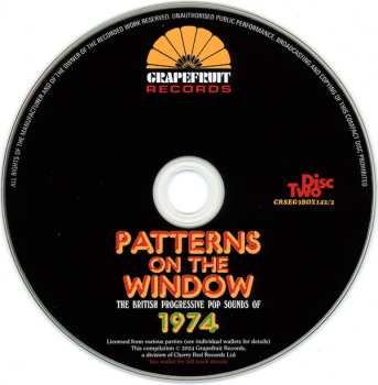 3CD/Caja Various: Patterns On The Window (The British Progressive Pop Sounds Of 1974)
