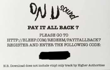 2LP Various: Pay It All Back Vol. 7 