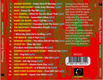 CD Various: Piccadilly Sunshine Part Fourteen (British Pop Psych And Other Flavours 1965 - 1969)