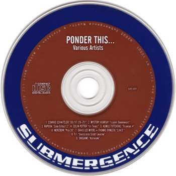 CD Various: Ponder This...