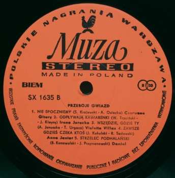 LP Various: Przeboje Gwiazd