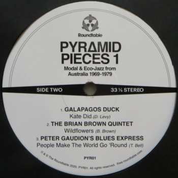 LP Various: Pyramid Pieces 1 (Modal & Eco-Jazz From Australia 1969-79)