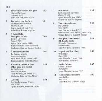 2CD Various: Québec - Cent Ans De Chansons Folkloriques