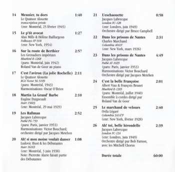 2CD Various: Québec - Cent Ans De Chansons Folkloriques