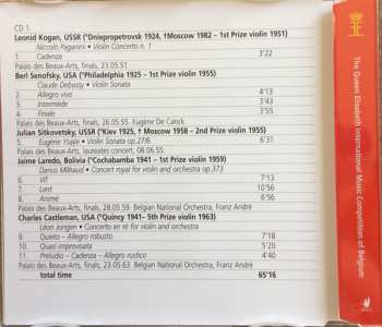 12CD/Caja Various: Queen Elisabeth Competition 1951-2001