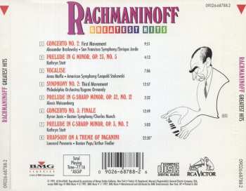 CD Various: Rachmaninoff Greatest Hits