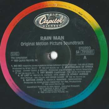 LP Various: Rain Man (Original Motion Picture Soundtrack)