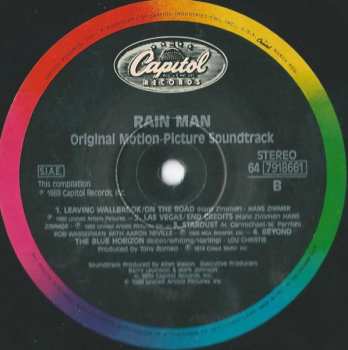 LP Various: Rain Man (Original Motion Picture Soundtrack)