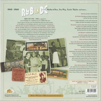 16CD/Caja Various: R&B In DC 1940-1960: Rhythm & Blues, Doo Wop, Rockin' Rhythm And More LTD | NUM