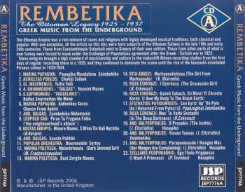 4CD/Caja Various: Rembetika (Greek Music From The Underground)