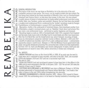 4CD/Caja Various: Rembetika (Greek Music From The Underground)