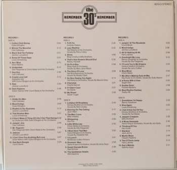 3LP/Caja Various: Remember The 30's