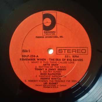 LP Various: Remember When The Era Of Big Bands