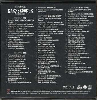 2CD/DVD/Caja/Blu-ray Various: Remembering Gary Brooker - The Concert