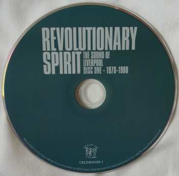 5CD/Caja Various: Revolutionary Spirit: The Sound Of Liverpool 1976 -1988 DLX
