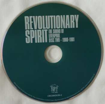 5CD/Caja Various: Revolutionary Spirit: The Sound Of Liverpool 1976 -1988 DLX