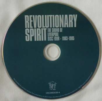 5CD/Caja Various: Revolutionary Spirit: The Sound Of Liverpool 1976 -1988 DLX