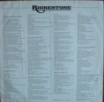 LP Various: Rhinestone (Original Soundtrack Recording From The Twentieth Century Fox Motion Picture)
