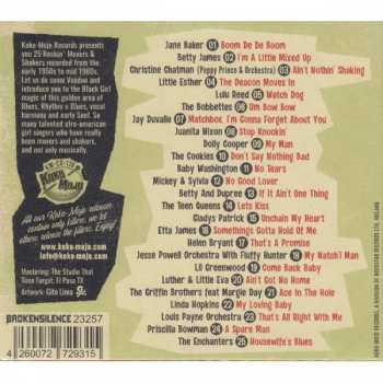 CD Various: Rock And Roll Vixens #1 (25 Black Woman  Singer, Movers & Shakers)