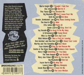 CD Various: Rock And Roll Vixens #7 (25 Black Woman Singer, Movers & Shakers)