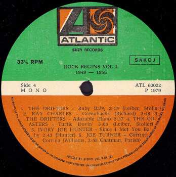 2LP Various: Rock Begins Vol. 1 1949-1956