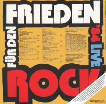 4CD/DVD/Caja Various: Rock Für Den Frieden
