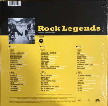 3LP/Caja Various: Rock Legends: Classics By Rock Pioneers LTD