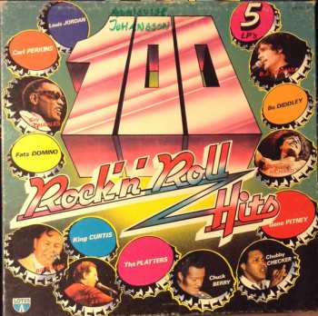 5LP/Caja Various: 100 Rock 'N Roll Hits