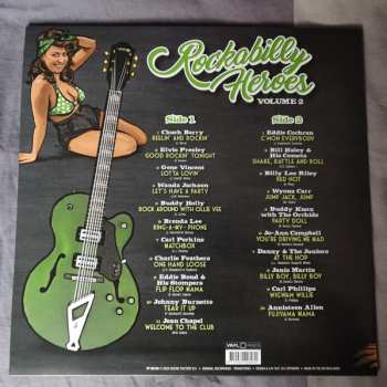 LP Various: Rockabilly Heroes Volume 2 CLR