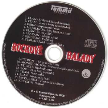CD Various: Rockové Balady