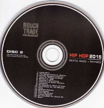 2CD Various: Rough Trade Shops: Hip Hop 2015 (Beats, Bass + Rhymes)