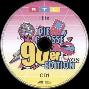 2CD Various: RTL Hits Die Grosse 90er Edition Vol. 2
