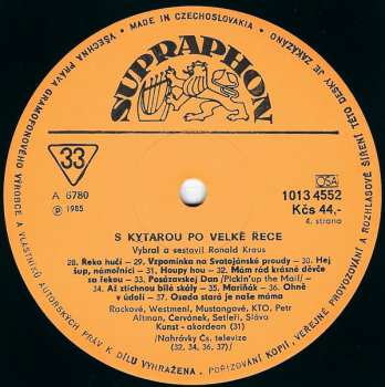 2LP Various: S Kytarou Po Velké Řece