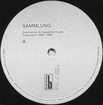 LP Various: Sammlung - Elektronische Kassettenmusik, Düsseldorf 1982 - 1989