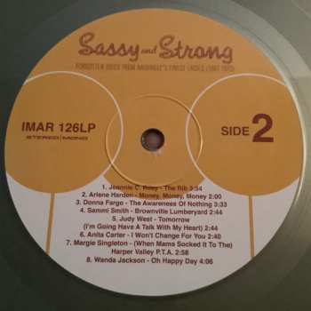 LP Various: Sassy And Strong - Forgotten Sides From Nashville’s Finest Ladies (1967-1973)
