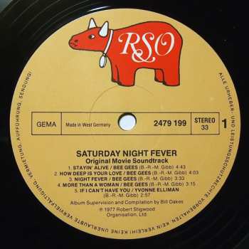 2LP Various: Saturday Night Fever (The Original Movie Sound Track) (2xLP)