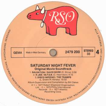 2LP Various: Saturday Night Fever (The Original Movie Sound Track) (2xLP)