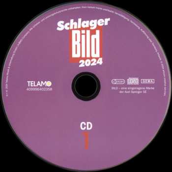 2CD Various: Schlager Bild 2024 (Das Sind Unsere Besten Hits)