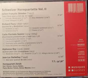 CD Various: Schweizer Hornquartette Vol. II