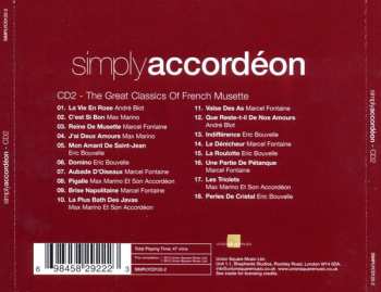 4CD/Caja Various: Simply Accordéon