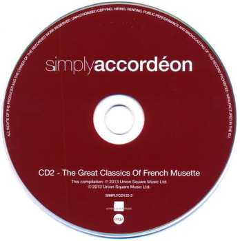 4CD/Caja Various: Simply Accordéon
