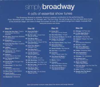 4CD/Caja Various: Simply Broadway