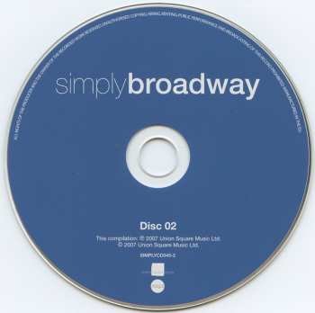 4CD/Caja Various: Simply Broadway