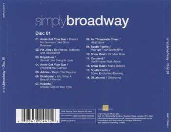 4CD/Caja Various: Simply Broadway